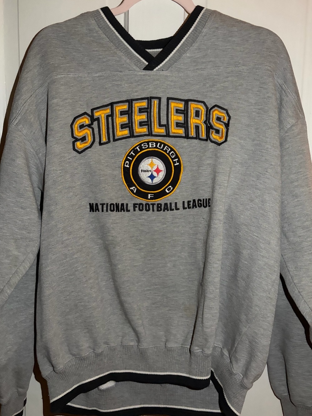 vintage pittsburgh steelers pullover 🖤💛